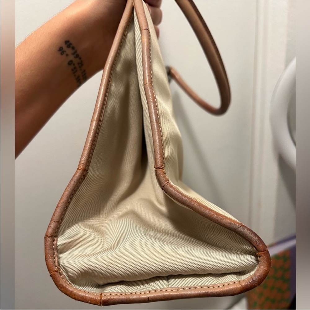 Gucci Vintage Jackie Bardot Hobo – Beige Canvas & Leather Trim - Picture 9 of 16